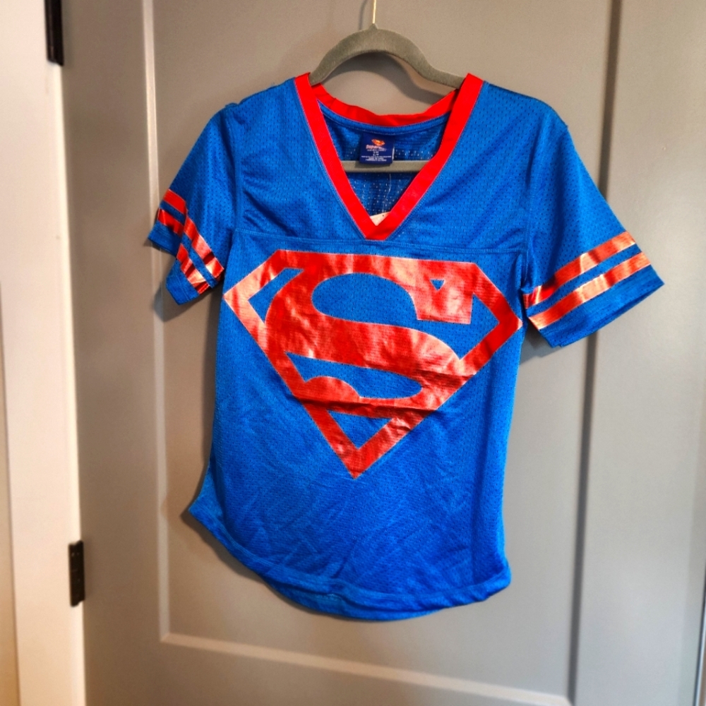 Spencer's Superman mesh jersey